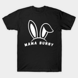 Easter Family Matching Outfits Pastel Color Mama Bunny T-Shirt